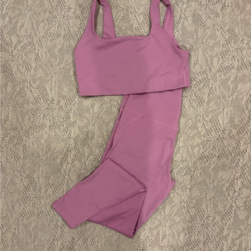 Girlfriend Collective Leggings + Bra Set - Picture 3 of 6